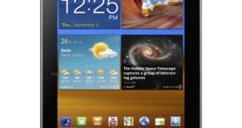 Samsung Galaxy Tab 680 (front)