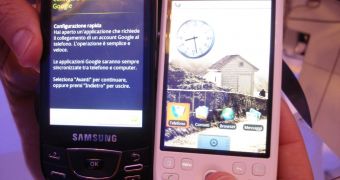 Italian version of Samsung Galaxy i7500