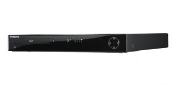 The new Samsung BD-P2500 Blu-ray player