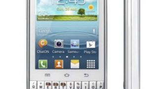 Samsung Launches GALAXY Chat with Android 4.0 ICS and QWERTY Keyboard