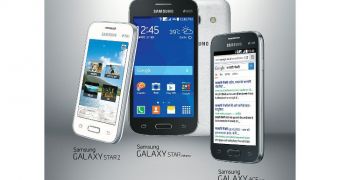 Samsung Galaxy Star 2, Galaxy Star Advance and Galaxy Ace NXT