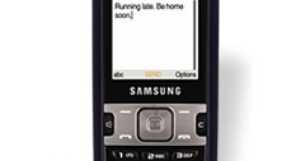 Samsung Messager in navy blue