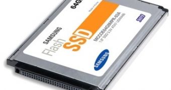 The largest SSD in Samsung's offering has 64 GB of storage space