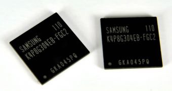 Samsung 4 Gb LPDDR2 based on 30nm start shipping