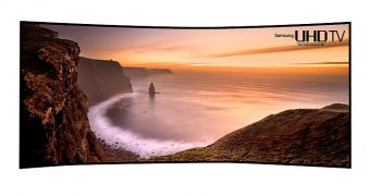 Samsung 105-inch curved display