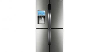 Samsung Releases Fridge with LCD, Zipel T9000