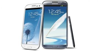 Samsung Galaxy S III and Galaxy Note II