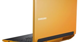 Samsung releases yellow Series 7 laptop