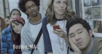 Samsung Galaxy Note Super Bowl commercial