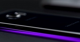 The pretty Samsung Galaxy S6 edge