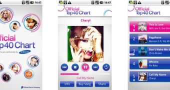 Official Top 40 Chart App for Android