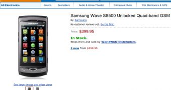 Samsung Waves at Amazon