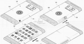 Samsung wants to patent new handset with flexible screen