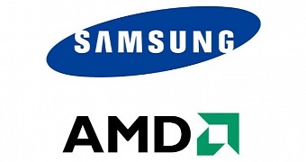 Samsung & AMD logos