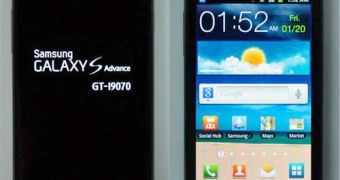 Samsung’s GT-I9070 Is the Galaxy S Advance
