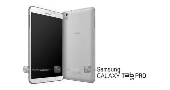 Samsung’s Galaxy Tab Pro 8.4 shows face in renders