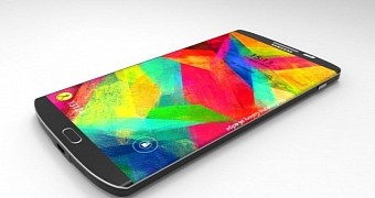 Mockup of Samsung Galaxy S6