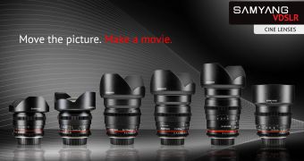 Samyang V-DSLR Cine Lenses for Pentax K-mount