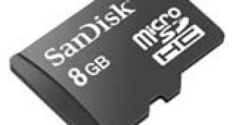 SanDisk's 8GB microSDHC