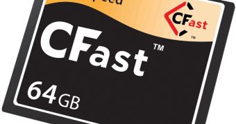 CompactFLash CFast2.0 card