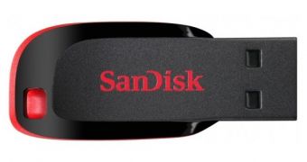 SanDisk Cruzer Blade flash drives debut