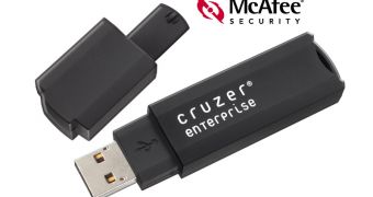 Cruzer Enterprise to feature McAfee anti-malware software