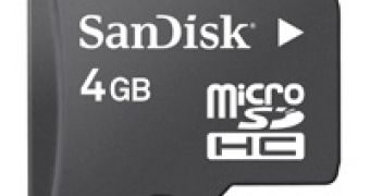 SanDisk Presents World's First 4GB microSD Card