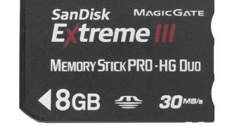 Extreme III Memory Stick PRO-HG Duo 4GB