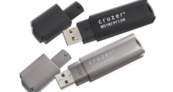 The SanDisk Cruzer Professional and Cruzer Enterprise models