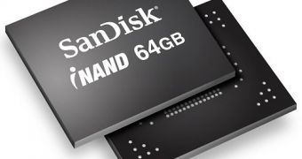 SanDisk demonstrates the iNAND EFDs at MWC 2010