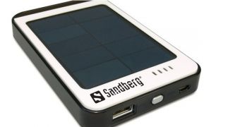 Sandberg new solar battery will charge your tablet