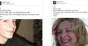 Fake Ryan Lanza posts on Facebook on behalf of the family