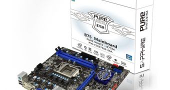 Sapphire Dubs New B75 Motherboard “Pure White”