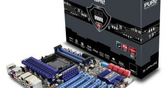 Sapphire Pure Black 990FX AM3+ motherboard