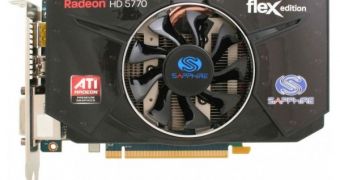 Sapphire Radeon HD 5770 FleX debuts