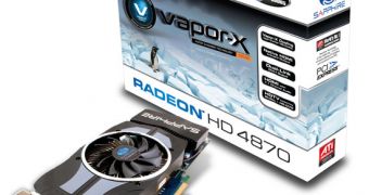 Sapphire Vapor-X Radeon HD 4870 with 2GB of GDDR5