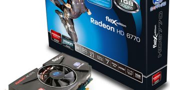 Sapphire Radeon HD 6770 1GB FleX Edition graphics card