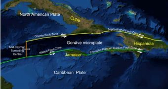 A view of the tectonics around the Caribbean region