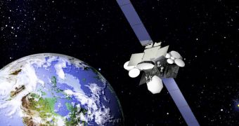 This is the Anik F2 Communications satellite that experienced an unexpected error on October 6