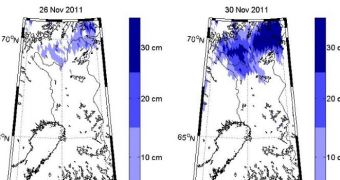 Satellite Sees Soils As They Freeze Over