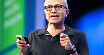 Satya Nadella is currently in charge of Microsoft's cloud business