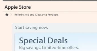 Apple Special Deals site (screenshot)