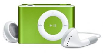 Refurbished iPod shuffle 1GB - green