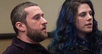 Dustin Diamond and fiancée Amanda Schutz are on trial after he stabbed a man in a bar brawl