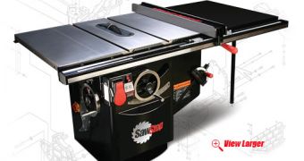 SawStop's 10" Cabinet