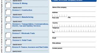 Do not fill out the EU Business Register form
