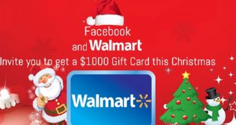 Bogus gift card offer on Facebook