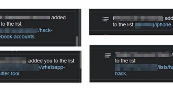 Scammers add users to Twitter lists to lure them