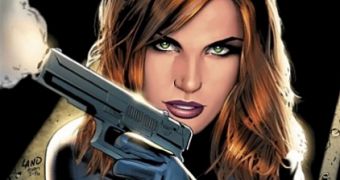 Scarlett Johansson, reportedly in talks for Black Widow part in “Iron Man 2”