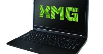 Schenker XMG A501 gaming notebook with Nvidia discrete graphics